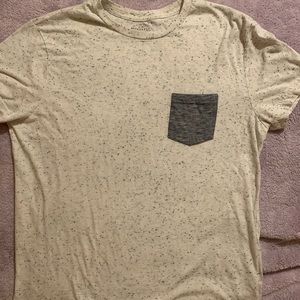Speckled t-shirt with pocket